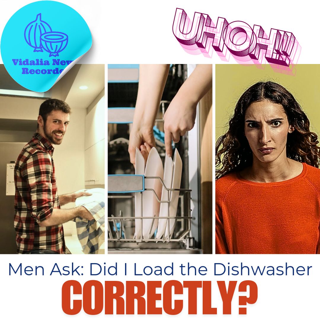 Men Ask: Did I Load the Dishwasher Correctly?