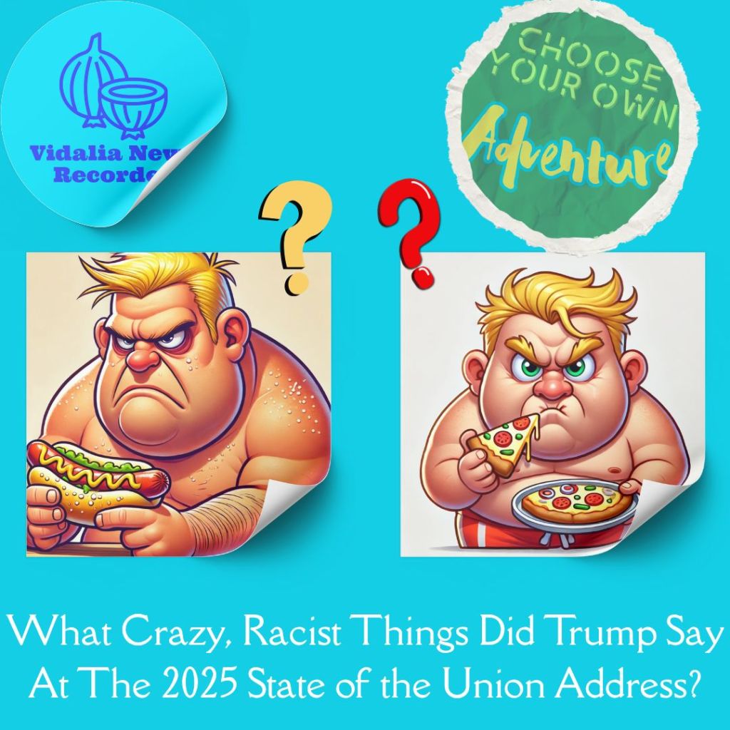 CHOOSE YOUR OWN ADVENTURE: What Crazy Shit did Trump Say at The State of the Union&nbsp;Address?