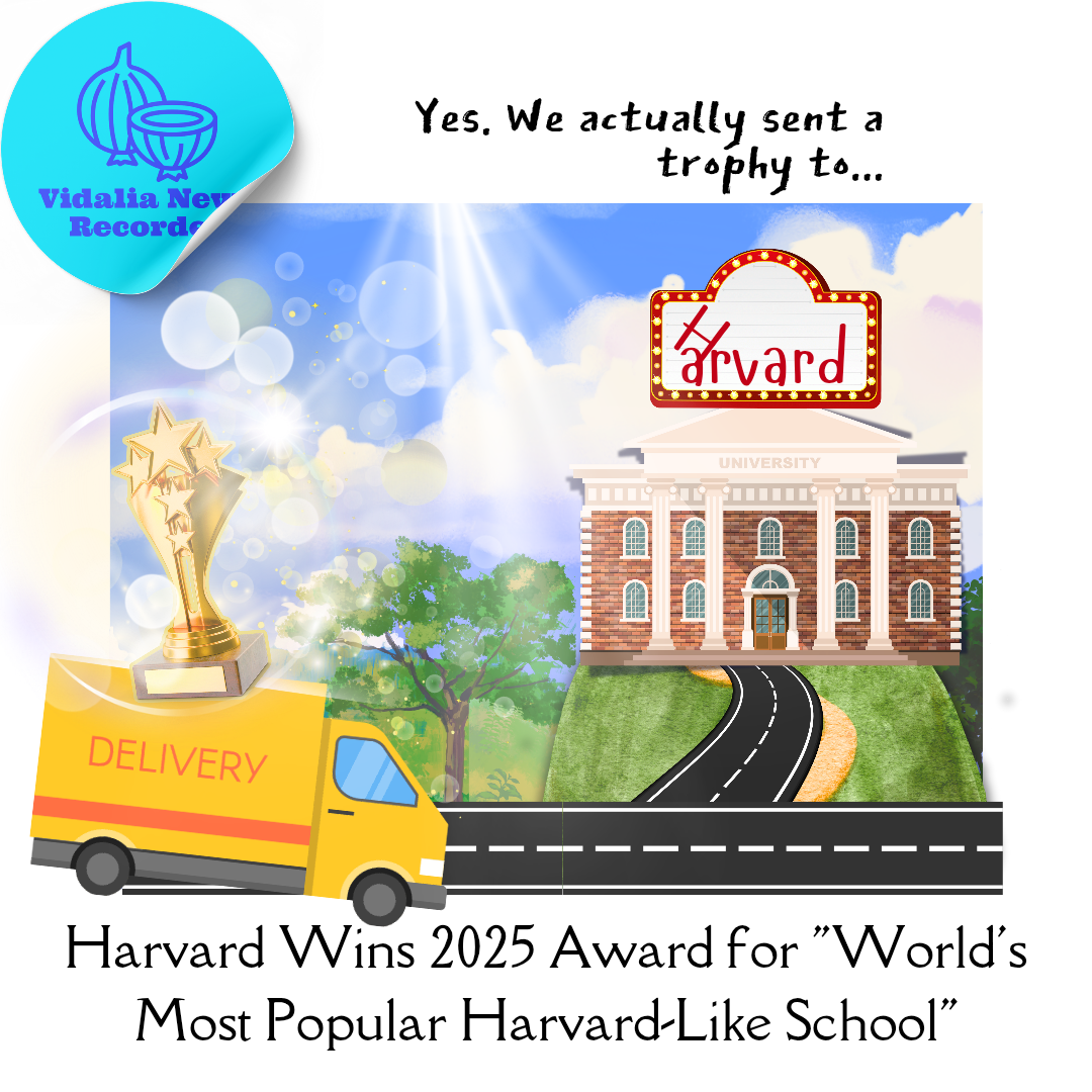 Harvard Wins 2025 Award for “World’s Most Popular Harvard-Like School”