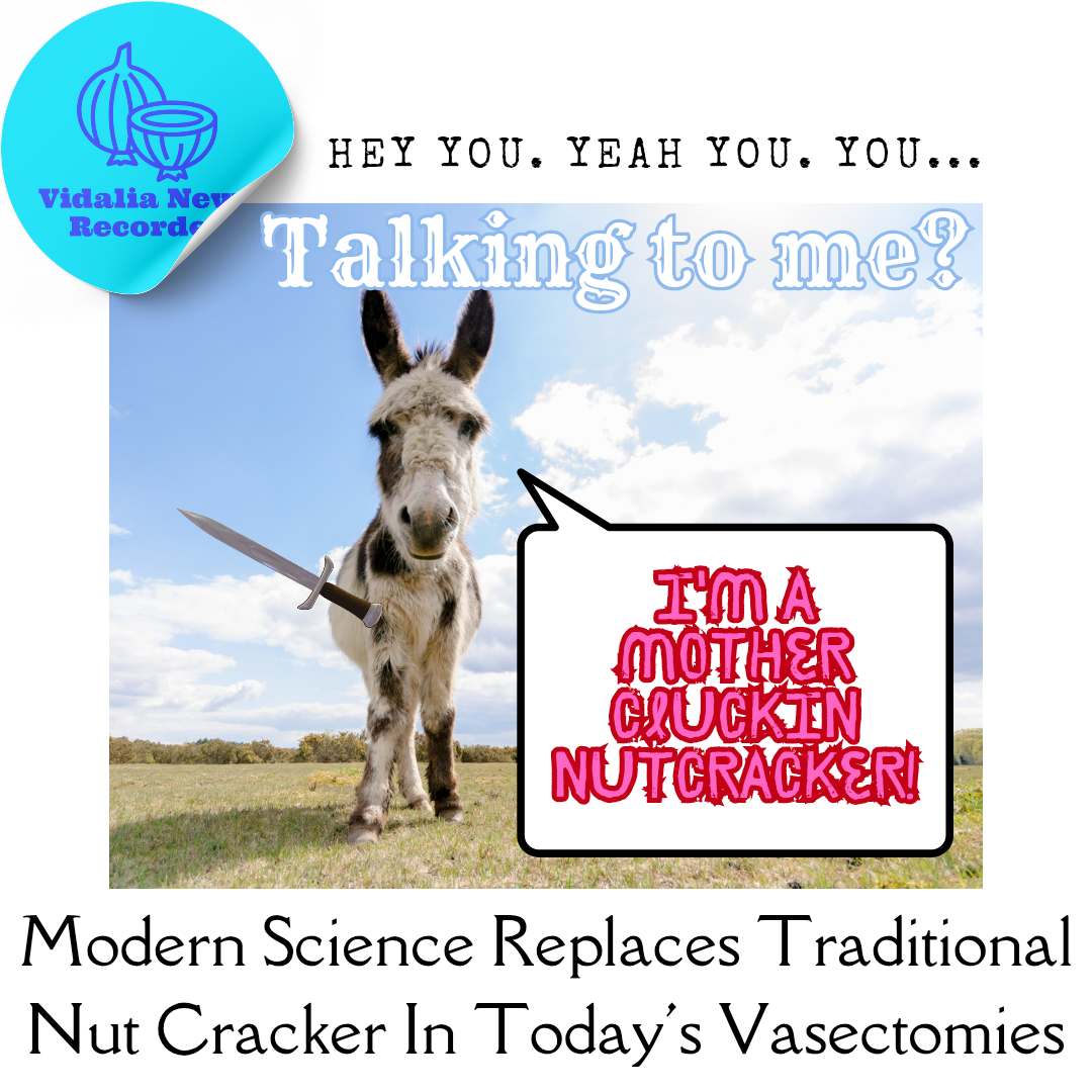 Modern Science Replaces Traditional Nut Cracker In Today’s Vasectomies