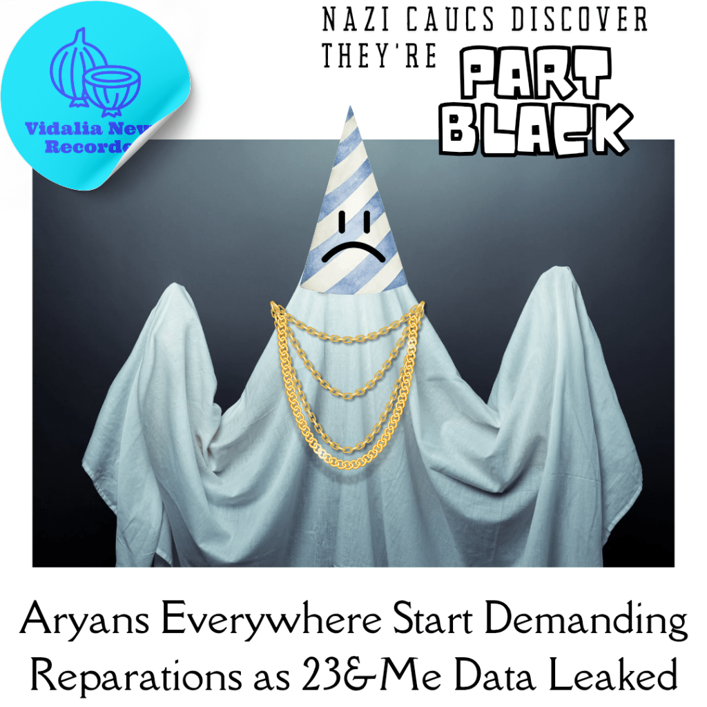 Aryans Everywhere Start Demanding Reparations as 23&Me Data&nbsp;Leaked