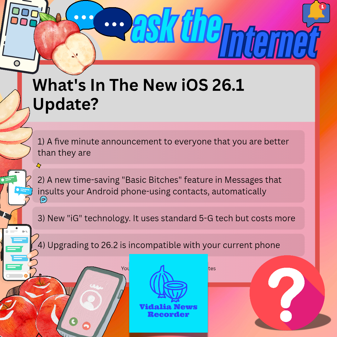 ATI: What’s in The New iOS 26.1 Update?