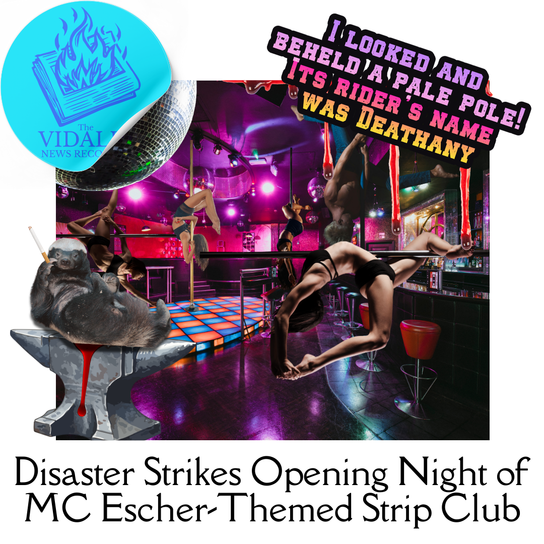 Disaster Strikes Opening Night of MC Escher-Themed Strip Club