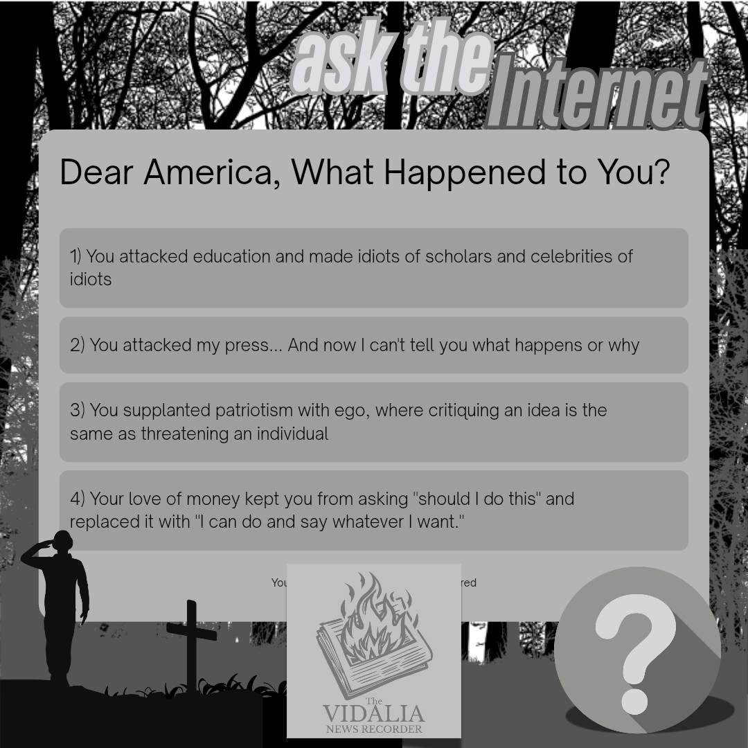 ATI: Dear America, What Happened to You?