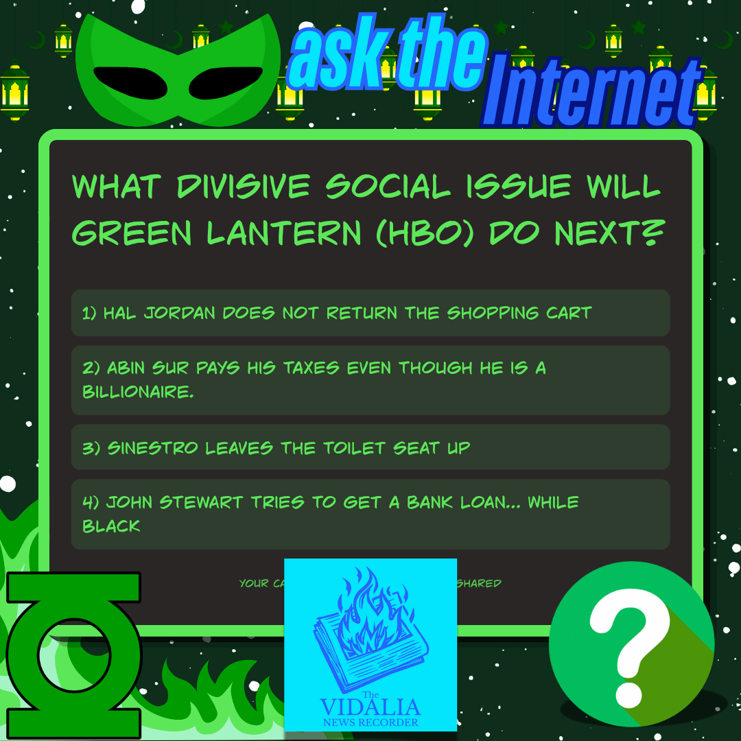 ATI: What Divisive Social Issue Will Green Lantern (HBO) Do Next?